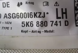 ASG60016KZJ штора подушок безпеки Volkswagen Golf VI 2010