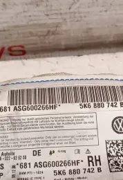 AAG600266HF штора подушок безпеки Volkswagen Golf VI 2010