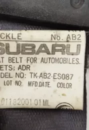 0118200101L передній ремінь безпеки Subaru Outback 2001