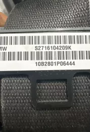 10B2801P06444 передній ремінь безпеки BMW X5 E70 2012