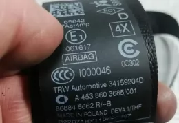 868846662 передній ремінь безпеки Smart ForFour II W453 2015