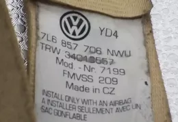 7L6857706 передній ремінь безпеки Volkswagen Touareg I 2008