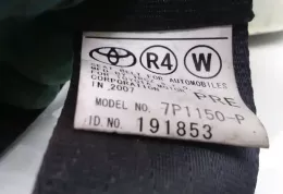 191853 передній ремінь безпеки Toyota Corolla Verso E121 2005