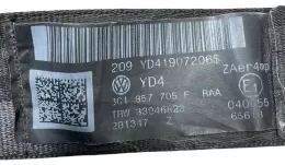 YD41907206S передній ремінь безпеки Volkswagen PASSAT B6 2006