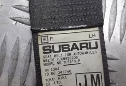 7L8510P передний ремень безопасности Subaru Forester SH 2005