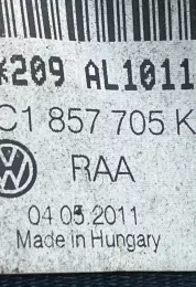 3C1857705K передний ремень безопасности Volkswagen PASSAT CC 2012