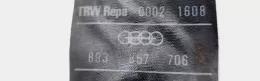 00021608 передній ремінь безпеки Audi 80 90 B3