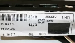 24451473 передний ремень безопасности Opel Signum 2003