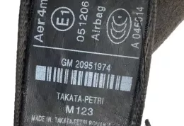 10052012 передній ремінь безпеки Opel Insignia A 2008