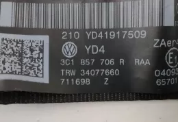 YD41917509 передній ремінь безпеки Volkswagen PASSAT B6 2010