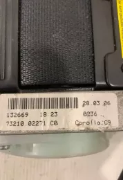 132669 передний ремень безопасности Toyota Corolla E120 E130 2004