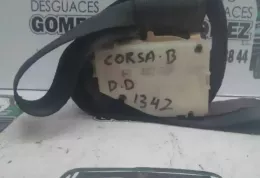 09201834 передній ремінь безпеки Opel Corsa B 1996