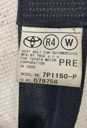 079758 передній ремінь безпеки Toyota Corolla Verso AR10 2006