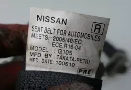 045834 передний ремень безопасности Nissan Pathfinder R51 2010