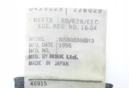 NSB053IK013 передній ремінь безпеки Opel Astra G 2001