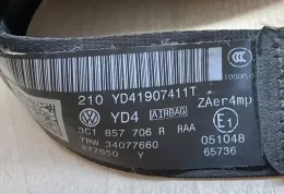 3C1857706R передний ремень безопасности Volkswagen PASSAT B6 2006