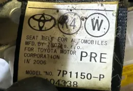 104338 передній ремінь безпеки Toyota Corolla Verso AR10 2004