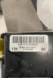 81450SCAG012 передній ремінь безпеки Honda CR-V 2004