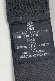 1T1857706A передний ремень безопасности Volkswagen Touran I 2006