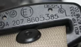 A2078605385 передний ремень безопасности Mercedes-Benz E C207 W207 2012