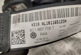 3C1857706T передний ремень безопасности Volkswagen PASSAT CC 2013