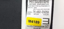 M4189 передній ремінь безпеки Mitsubishi Outlander 2007