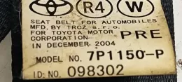 098302 передний ремень безопасности Toyota Corolla Verso AR10 2005