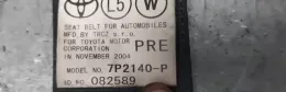 082589 передній ремінь безпеки Toyota Corolla Verso AR10 2005