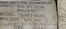 000434F передній ремінь безпеки Nissan Murano Z50 2005