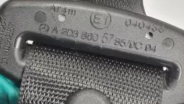 2038605785 ремінь безпеки заднього центрального сидіння Mercedes-Benz C W203 2006