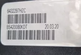 6432297HZC ремінь безпеки заднього центрального сидіння Subaru Outback (BT) 2021