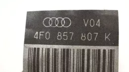 4F0857807GPHY ремінь безпеки заднього центрального сидіння Audi A6 S6 C6 4F 2005