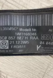 BR1L35505C ремень безопасности заднего центрального сиденья Volkswagen PASSAT B6 2007