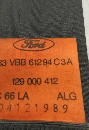 83VBB61294C3A ремень безопасности заднего центрального сиденья Ford Transit 1990