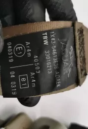 1X4354613E36ADAEK ремінь безпеки заднього центрального сидіння Jaguar X-Type 2002