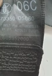 608352000 ремень безопасности заднего центрального сиденья Toyota Avensis T270 2010
