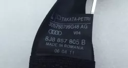 502NE3R168 ремень безопасности заднего сиденья Audi TT TTS Mk2 2010