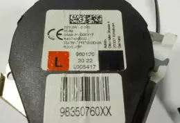 98350760XX ремінь безпеки заднього сидіння Opel Corsa F 2020