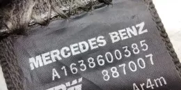 A1638600385 ремень безопасности заднего сиденья Mercedes-Benz ML W163 1998