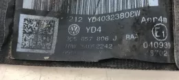 3C5857806J ремень безопасности заднего сиденья Volkswagen PASSAT B6 2009