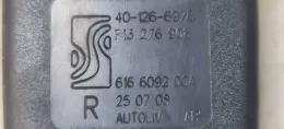 F13276908 пряжка заднего ремня безопасности Opel Corsa D 2010
