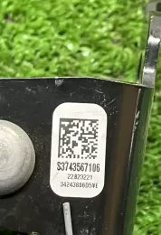 34243806D5VE пряжка заднього ременя безпеки BMW X5 G05 2019