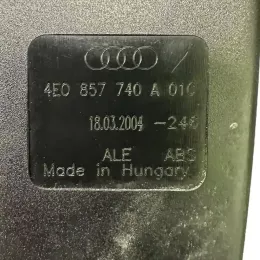 G6030370A03 пряжка заднього ременя безпеки Audi A8 S8 D3 4E 2004