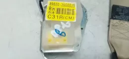 898202B000J9 ремінь безпеки заднього сидіння Hyundai Santa Fe 2007