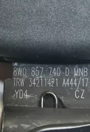 8W0857740D пряжка заднього ременя безпеки Audi A4 S4 B9 2018