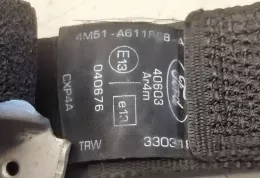 4M51A6118681AJ ремень безопасности заднего сиденья Ford Focus 2010