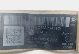 3C5857805KSOZ ремень безопасности заднего сиденья Volkswagen Passat Alltrack 2012