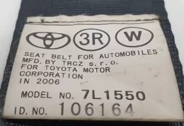 106164 ремінь безпеки заднього сидіння Toyota Corolla Verso AR10 2004