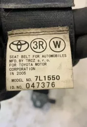 047376 ремень безопасности заднего сиденья Toyota Corolla Verso AR10 2006