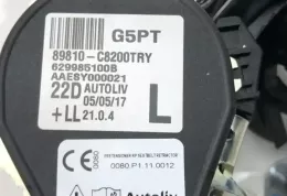 89810C8200TRY ремінь безпеки заднього сидіння Hyundai i20 (GB IB) 2014
